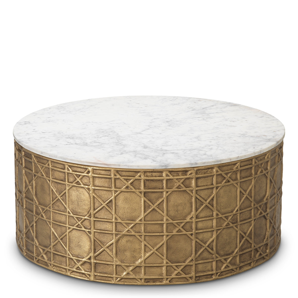Table basse design en finition laiton vintage | Eichholtz Laurenson