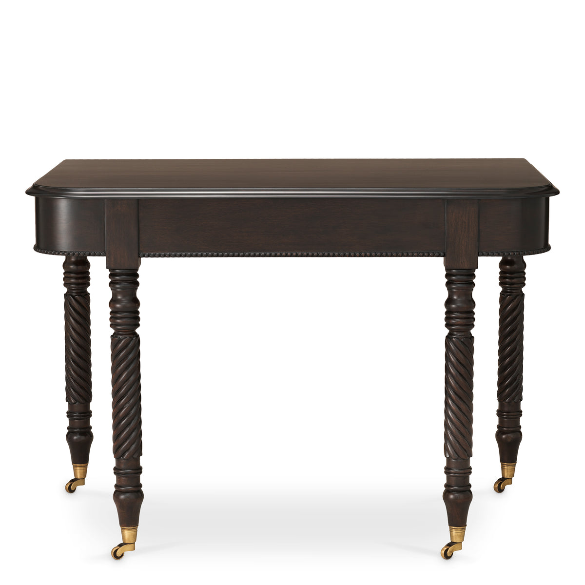 Console design en satin eucalyptus veneer | Eichholtz Waverly