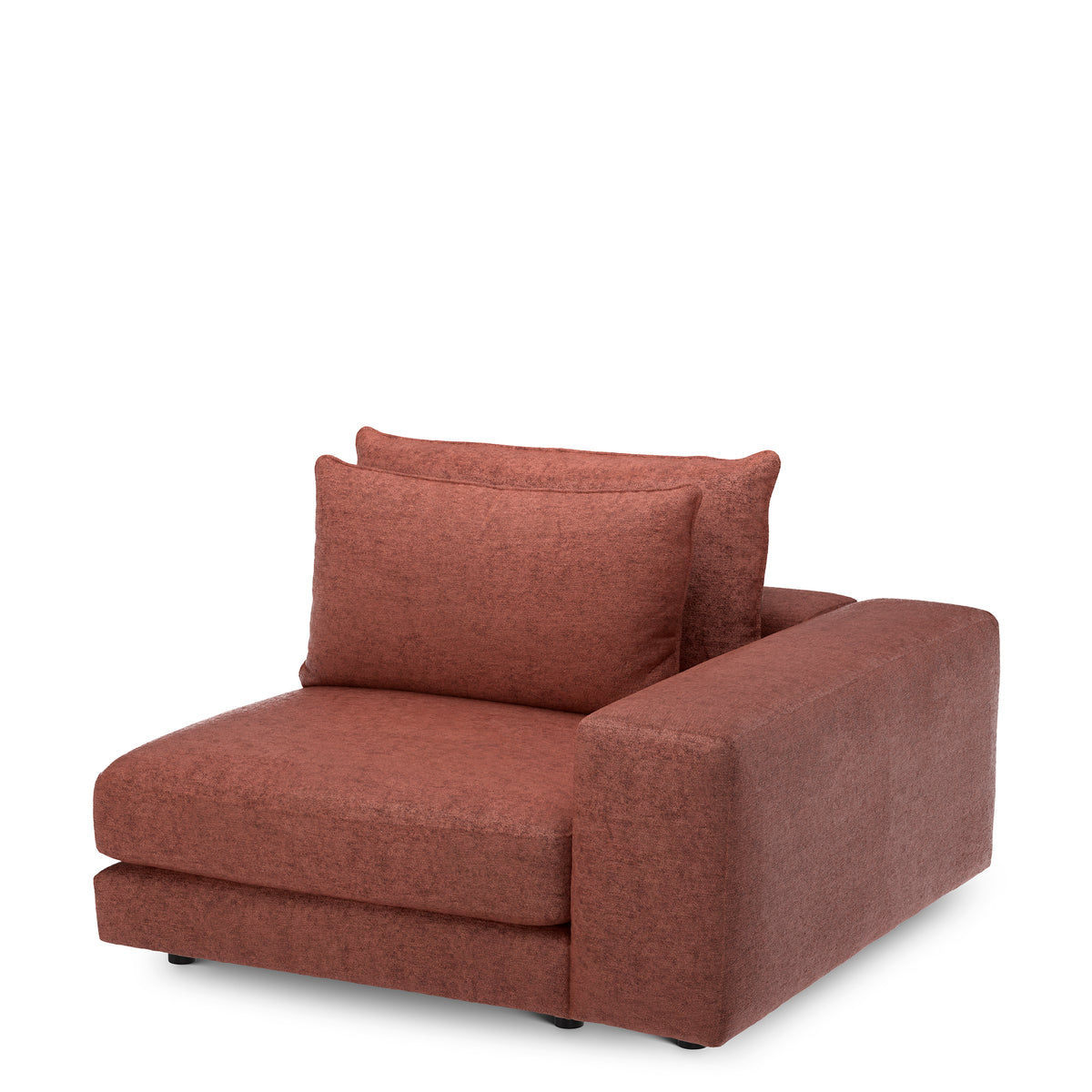 Canapé design haut de gamme en montier burnt orange | Eichholtz Club
