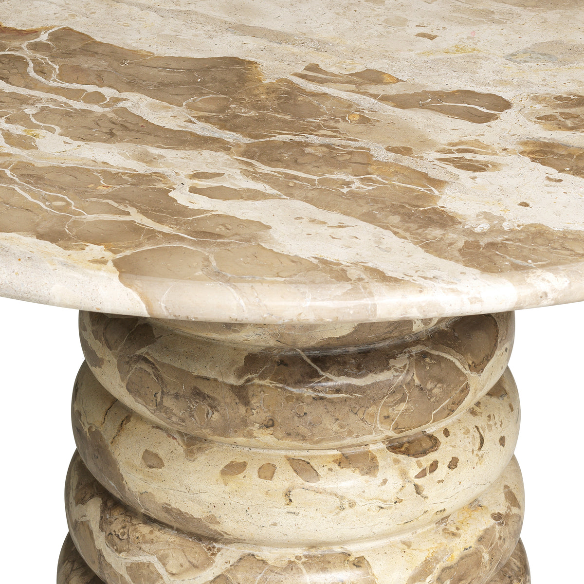 Table basse design en chocolate marble | Eichholtz Lerici chocolate