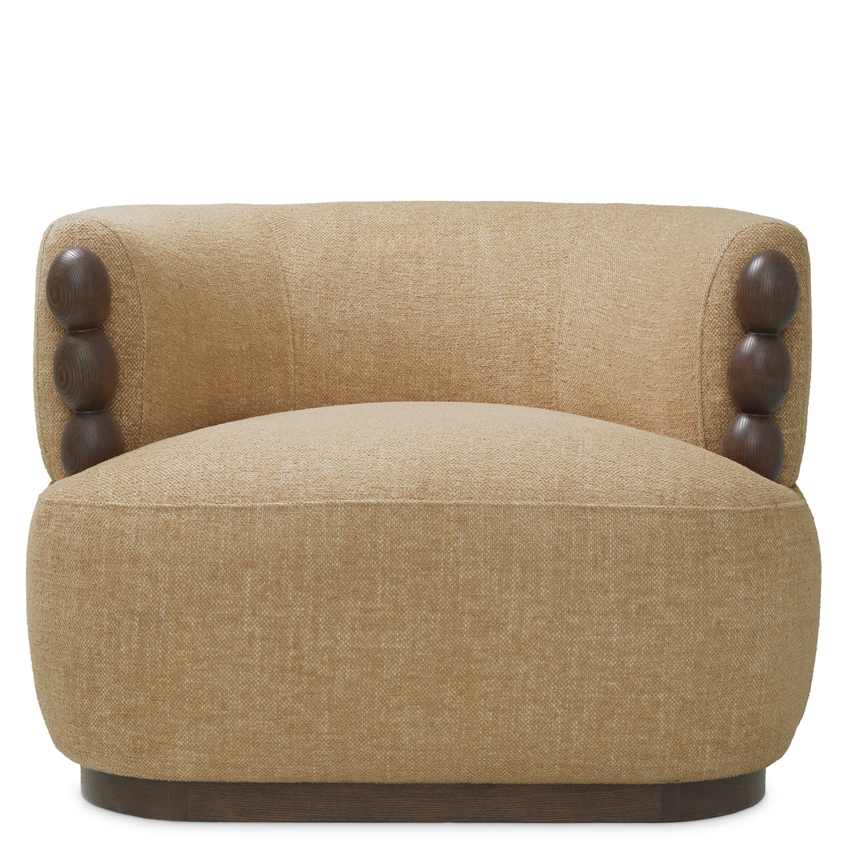 Fauteuil design haut de gamme en renato honey | Eichholtz Grimaud