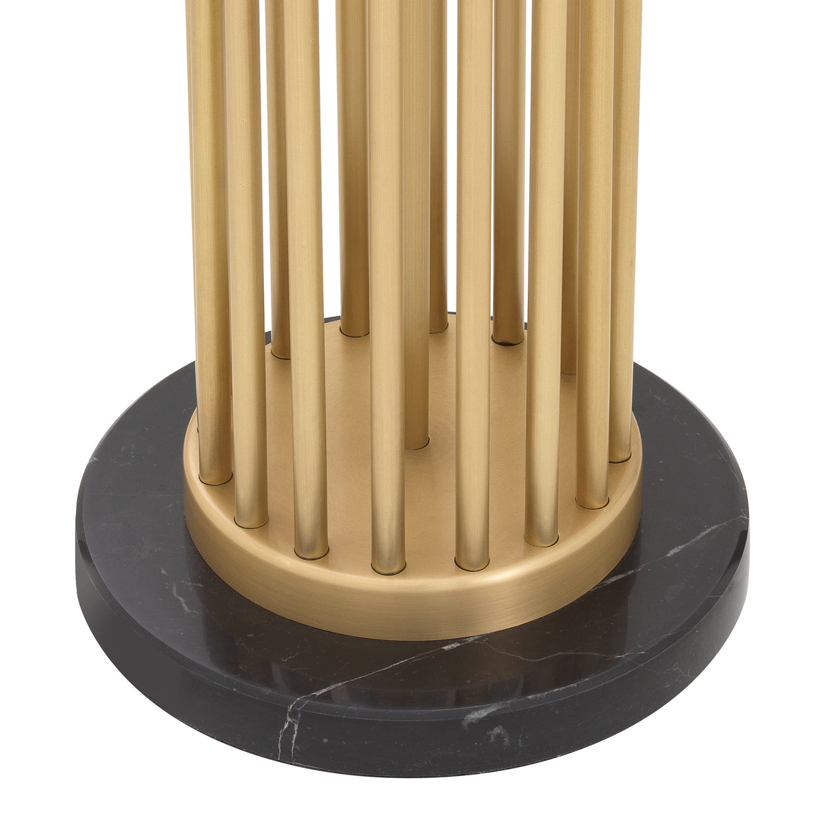 Lampadaire design en finition laiton antique | Eichholtz Condo