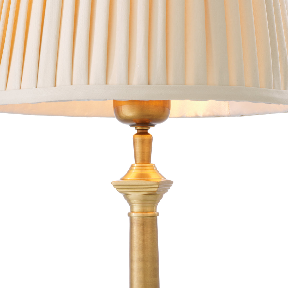 Lampe de table design en finition laiton antique | Eichholtz Cologne