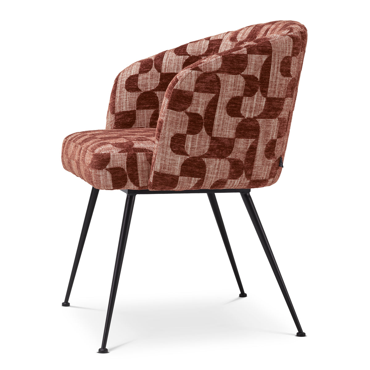 Chaise salle à manger design | Eichholtz Aiden carmin