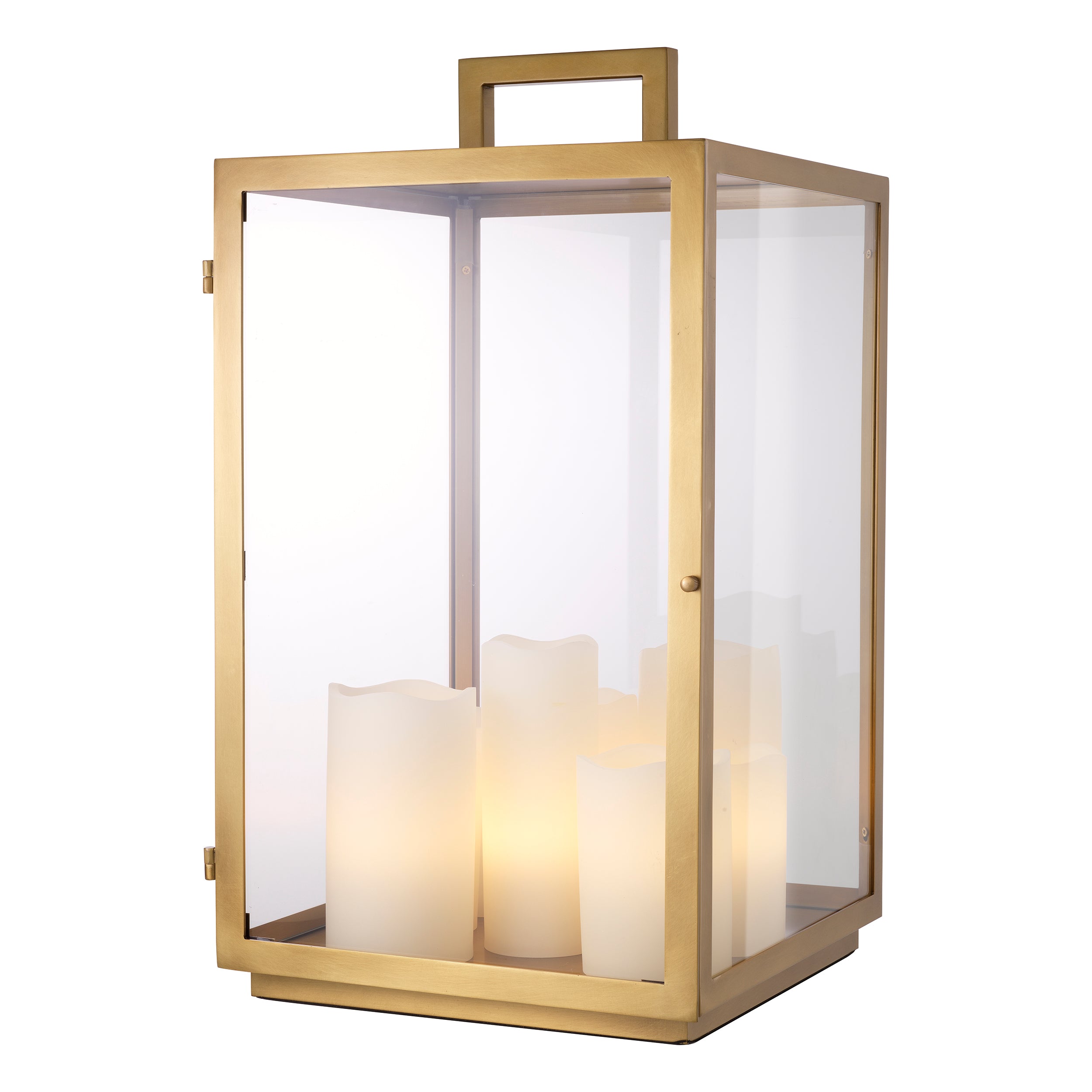 Lampe de table design en finition laiton antique | Eichholtz Debonair
