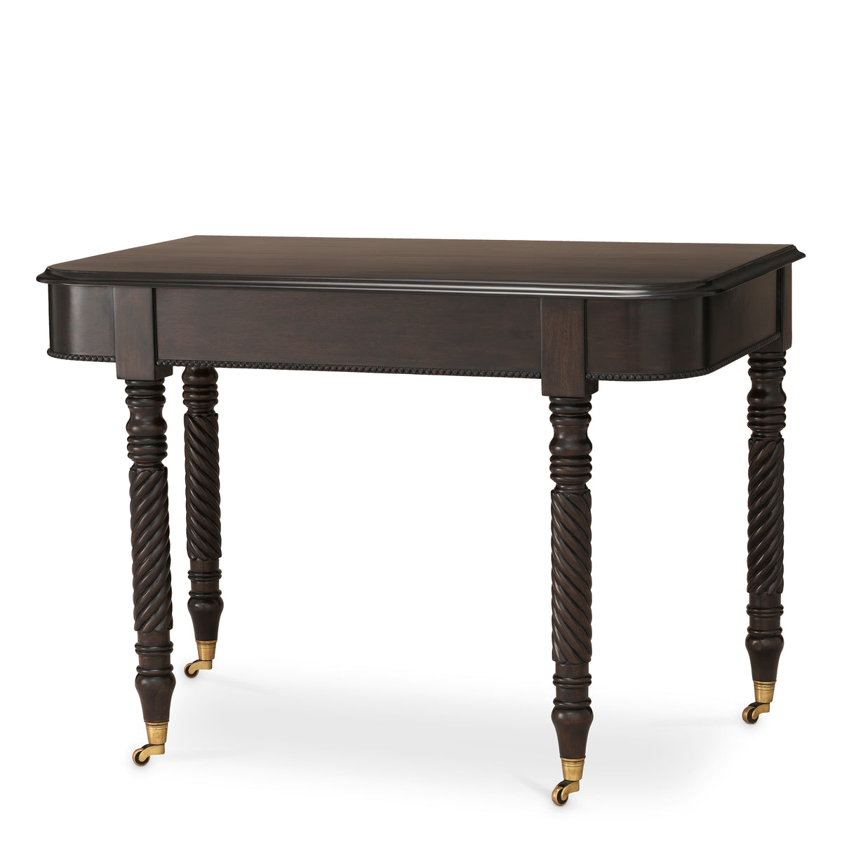 Console design en satin eucalyptus veneer | Eichholtz Waverly