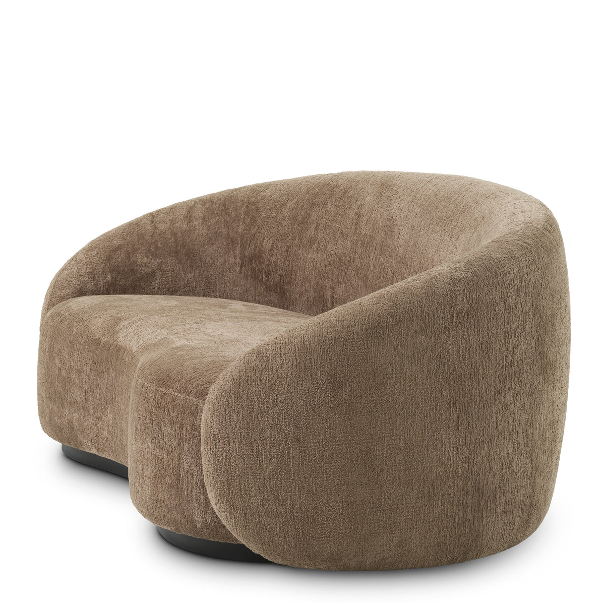 Canapé design haut de gamme en avelin marron | Eichholtz Amore avelin