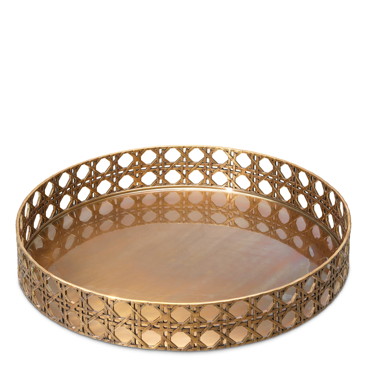 Décoration design en finition laiton vintage | Eichholtz Tray Dameron