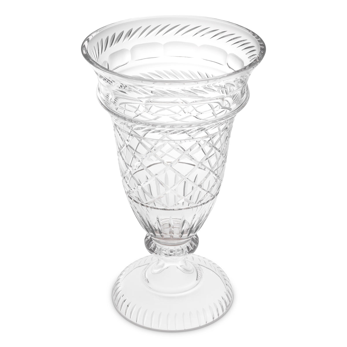 Vase décoratif luxe en clear glass | Eichholtz Gravon