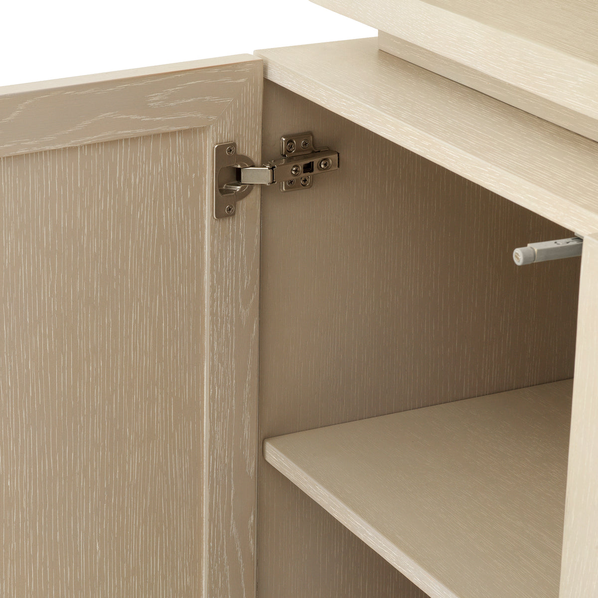 Vitrine design en washed oak veneer | Eichholtz Elvador washed
