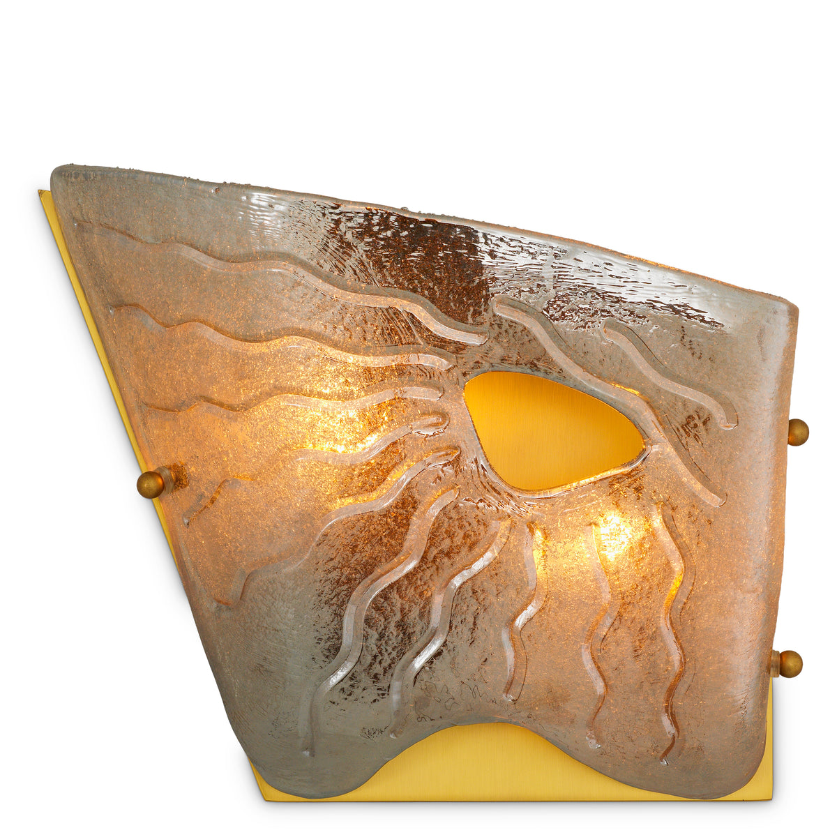 Applique murale design en finition laiton antique | Eichholtz Orlandis