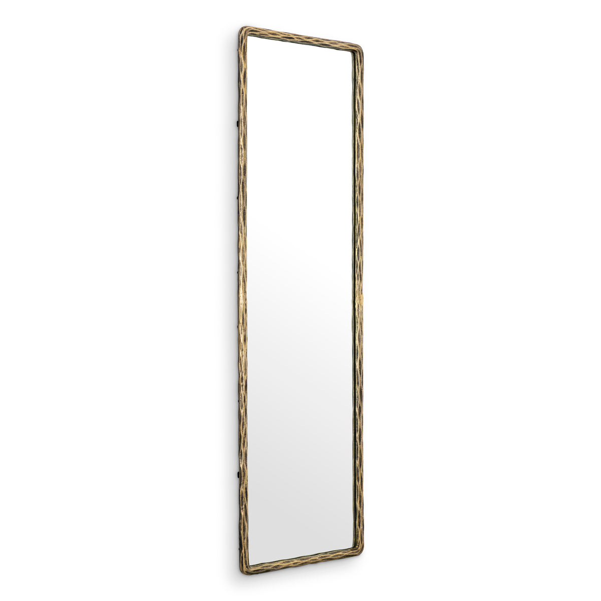 Miroir mural design en finition laiton antique | Eichholtz Dalton
