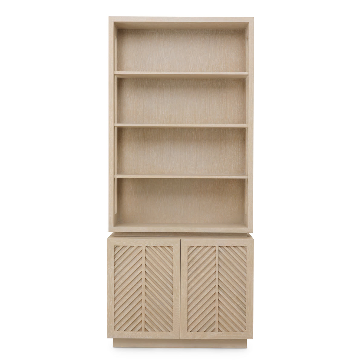Vitrine design en washed oak veneer | Eichholtz Elvador washed