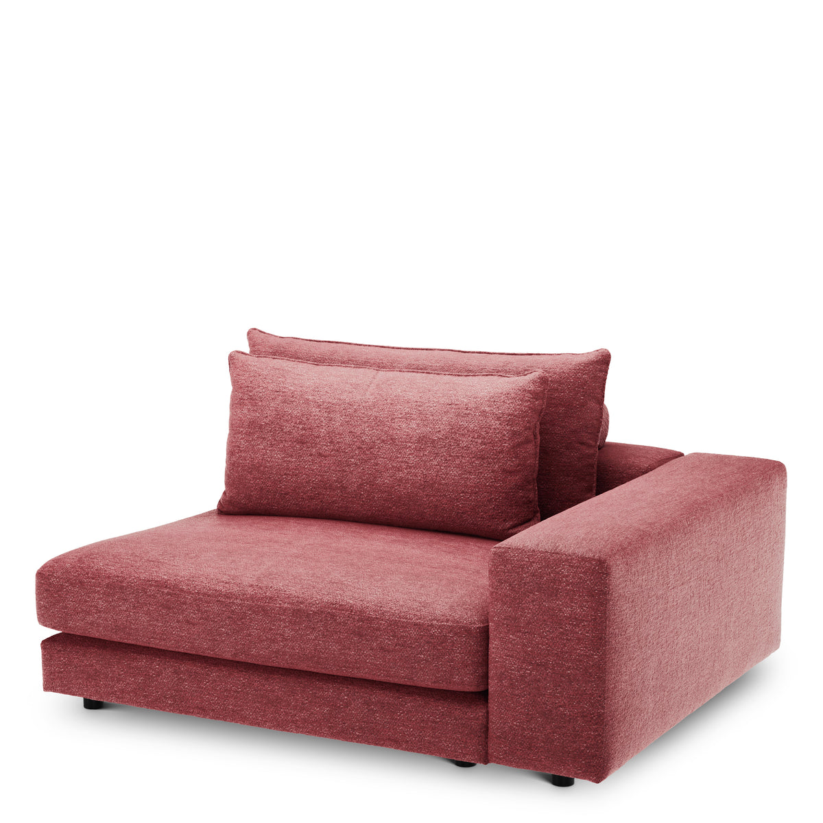 Canapé design haut de gamme en lurano burgundy | Eichholtz Club