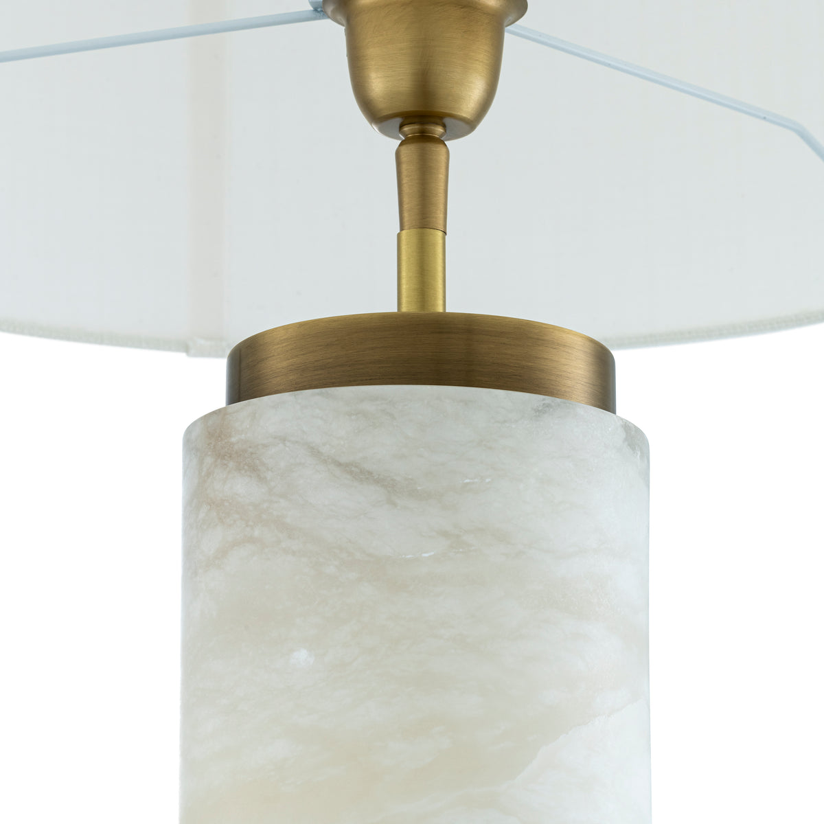 Lampe de table design en alabaster | Eichholtz Lxry alabaster