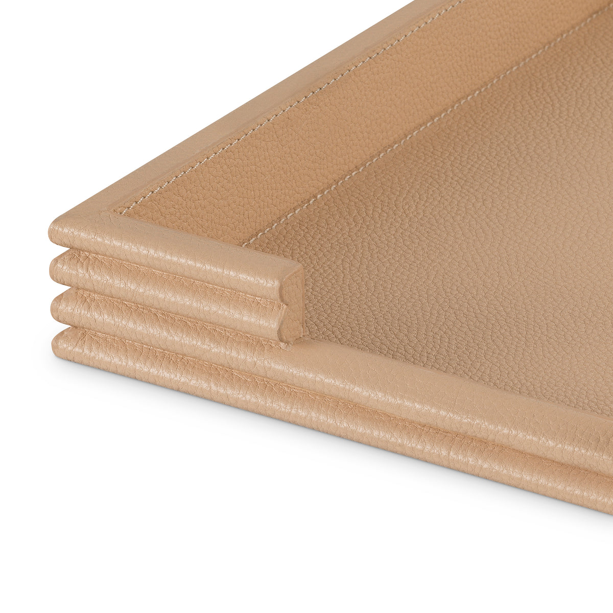 Accessoire décoratif luxe en tan leather | Eichholtz Elvane tan