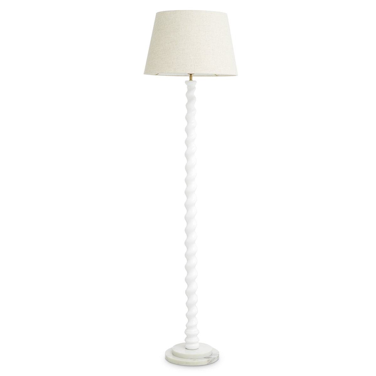 Lampadaire design en piano finition blanche | Eichholtz Massimo piano