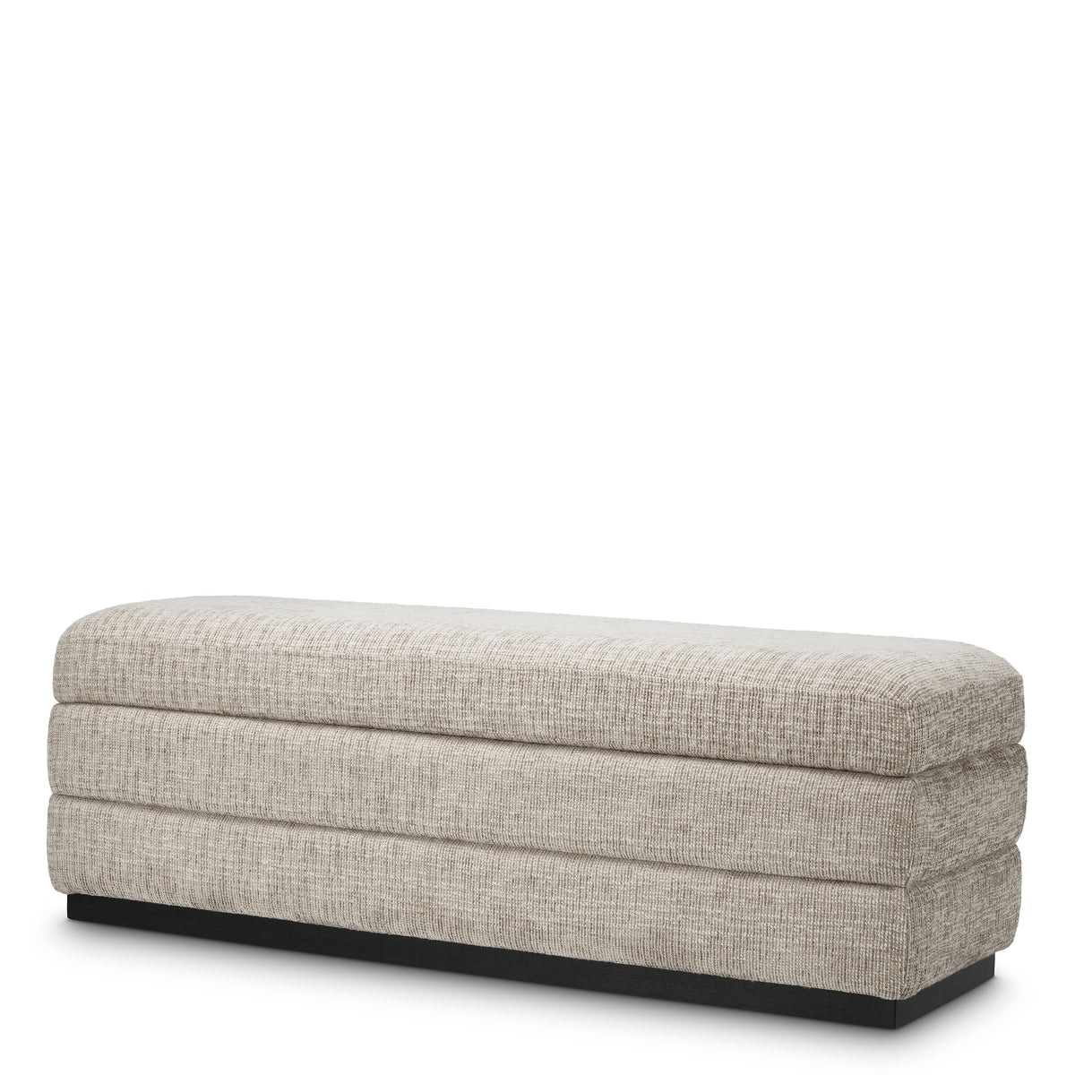 Banquette design en creststone beige | Eichholtz Bench Valmont
