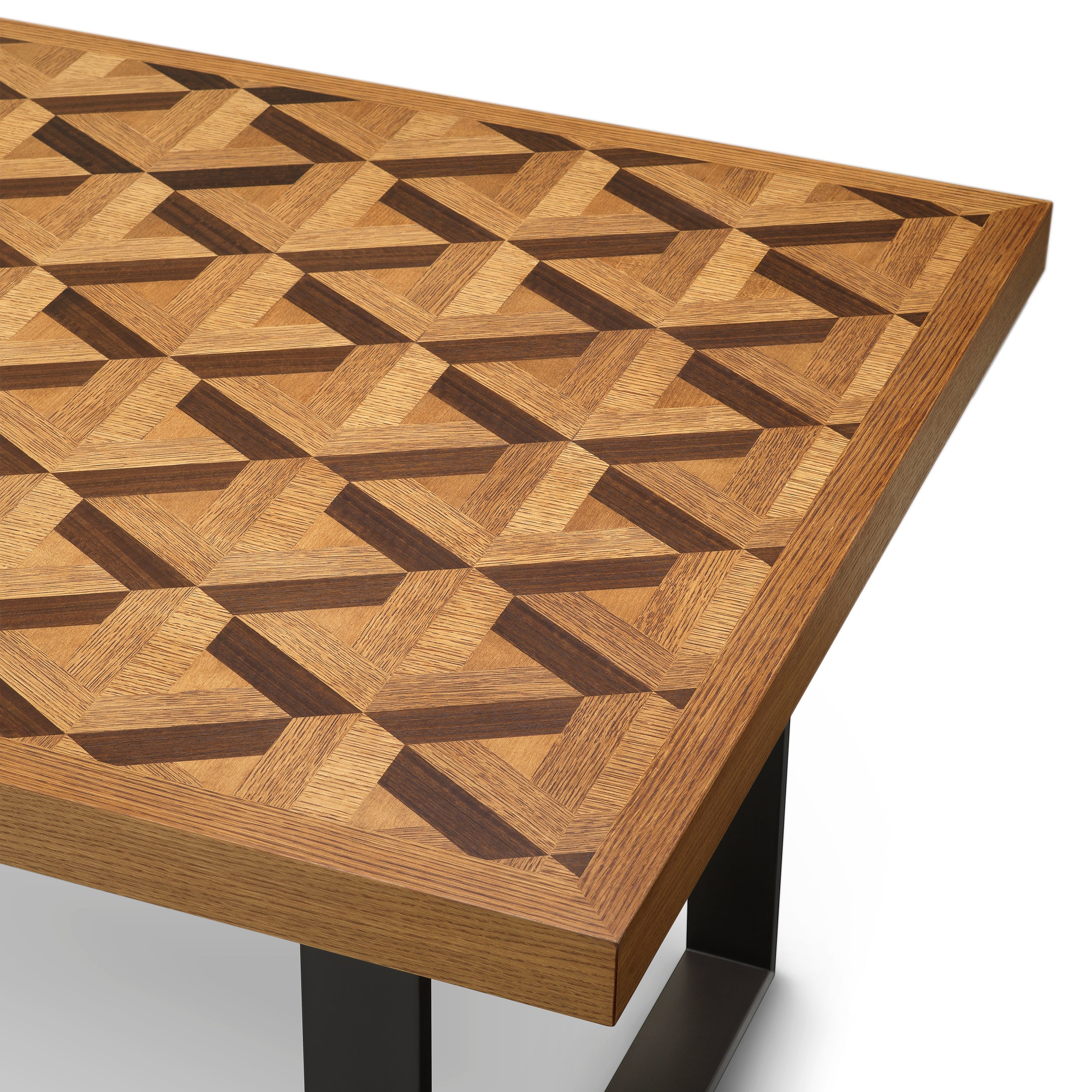 Table salle a manger design en oak veneer | Eichholtz Rubicon oak