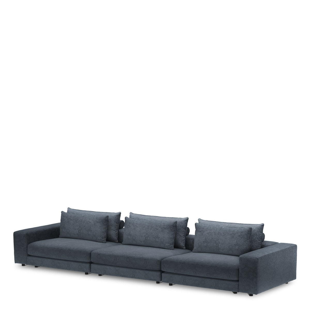 Canapé design haut de gamme en montier bleu | Eichholtz Club