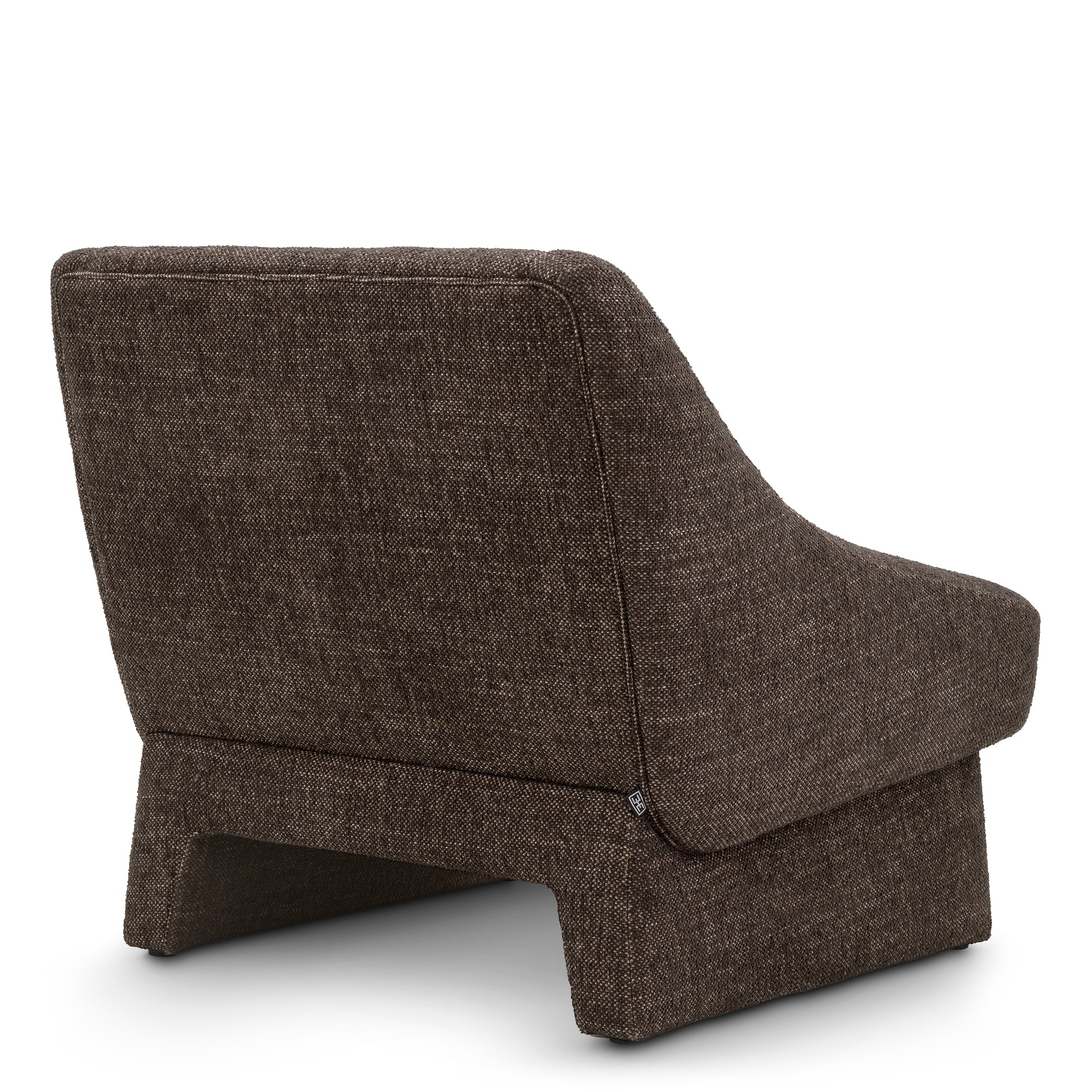 Fauteuil design haut de gamme en renato marron | Eichholtz Valore