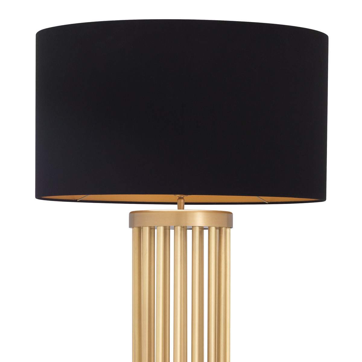 Lampadaire design en finition laiton antique | Eichholtz Condo