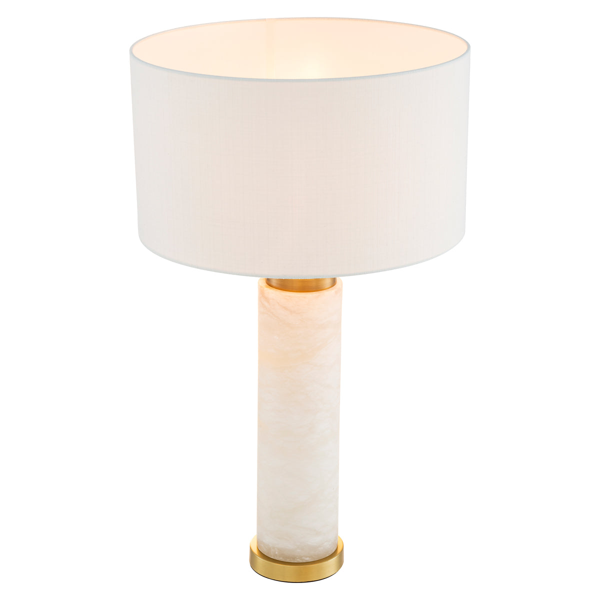 Lampe de table design en alabaster | Eichholtz Lxry alabaster