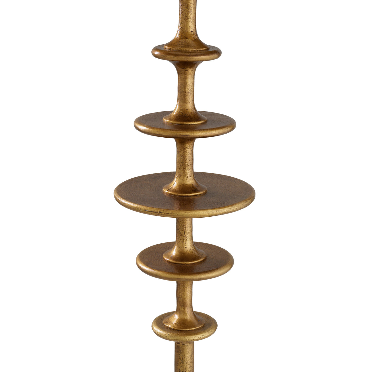 Lampadaire design en finition laiton vintage | Eichholtz Rosetti