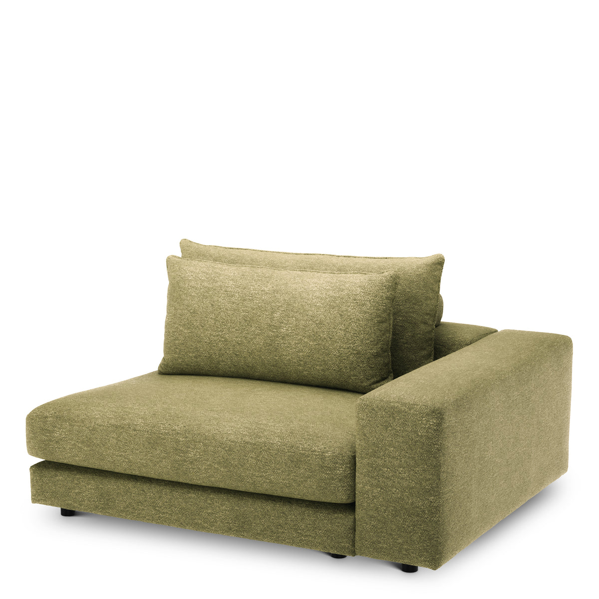 Canapé design haut de gamme en lurano moss vert | Eichholtz Club