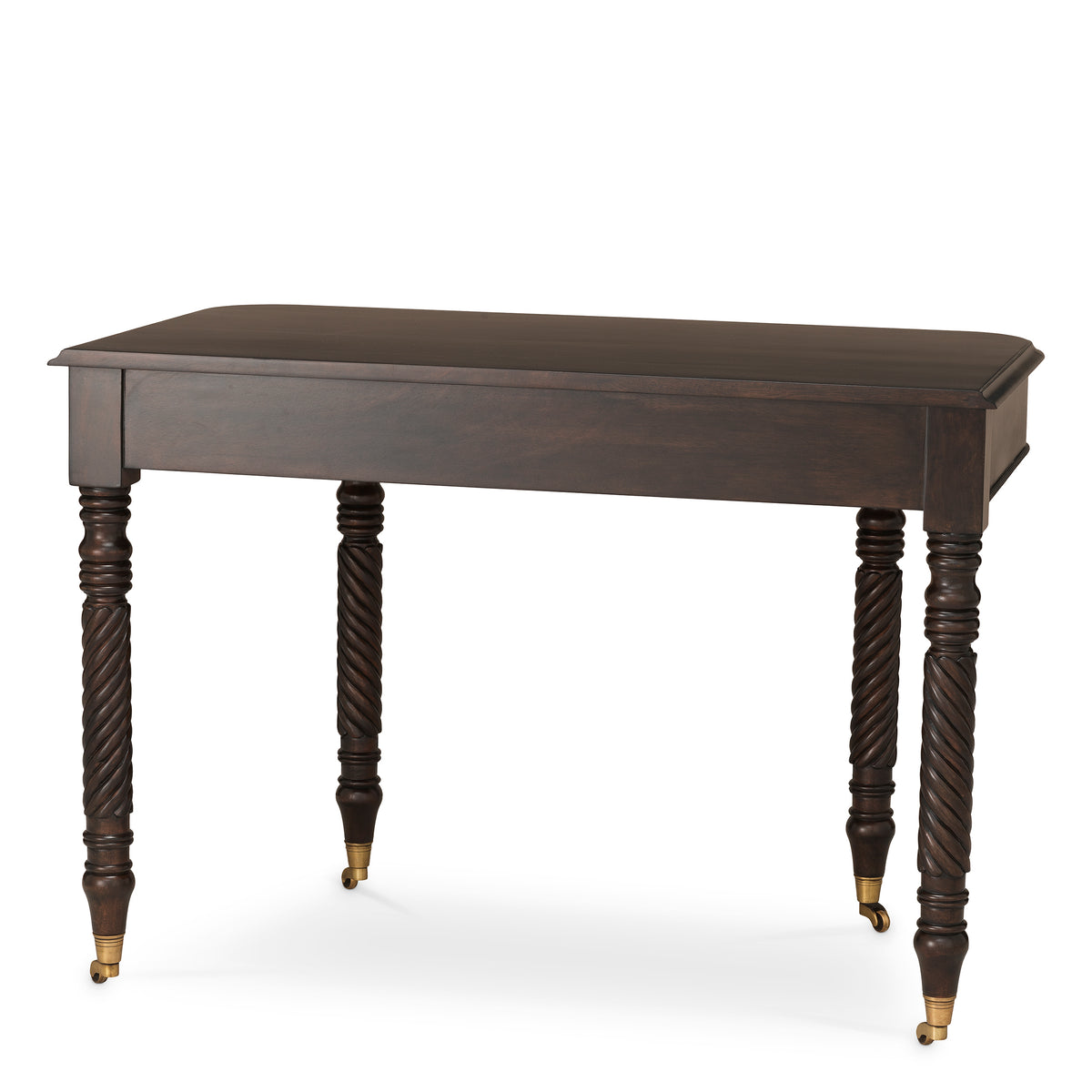 Console design en satin eucalyptus veneer | Eichholtz Waverly