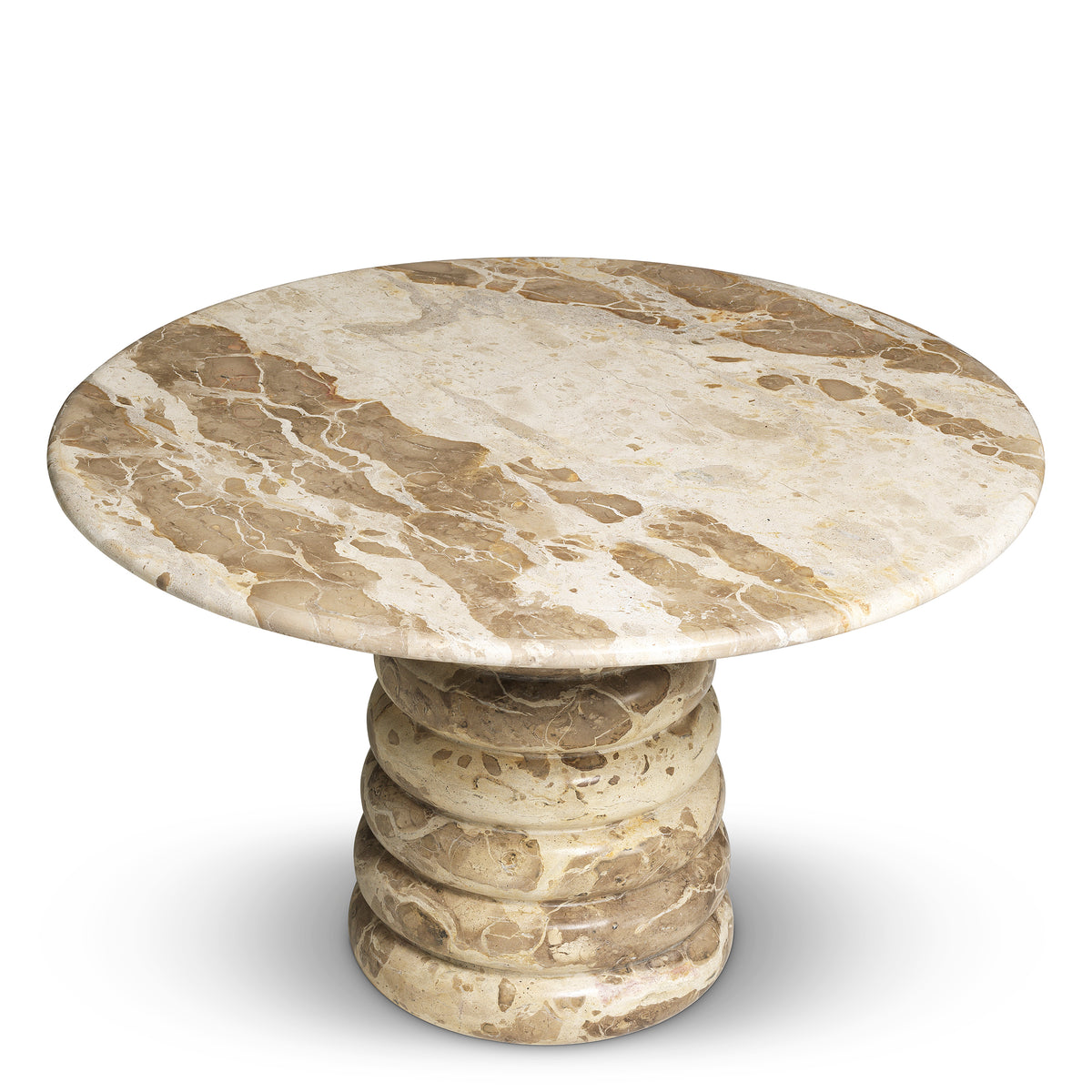 Table basse design en chocolate marble | Eichholtz Lerici chocolate