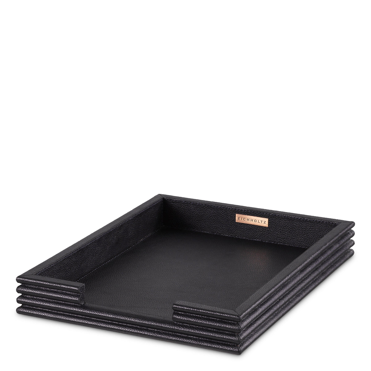 Accessoire décoratif luxe en noir leather | Eichholtz Elvane