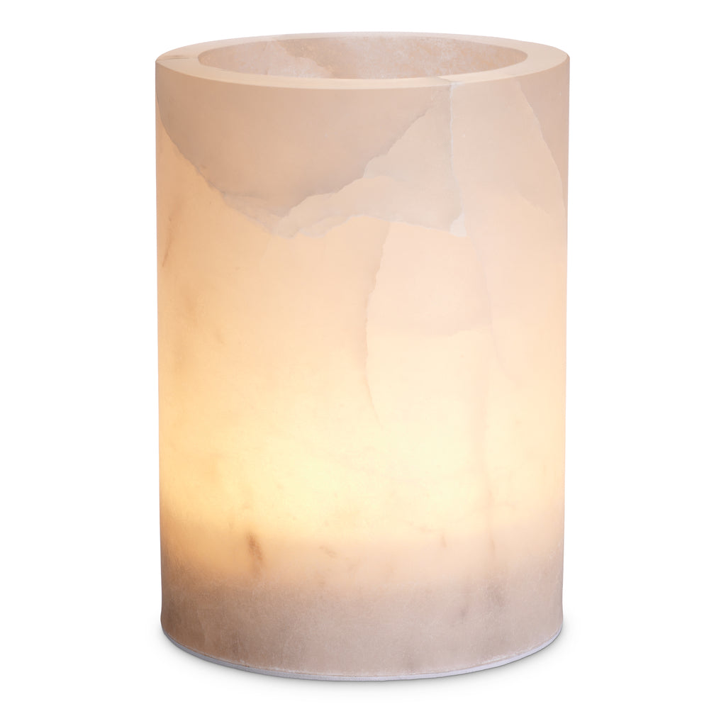 Lampe de table design en alabaster | Eichholtz Mercer alabaster