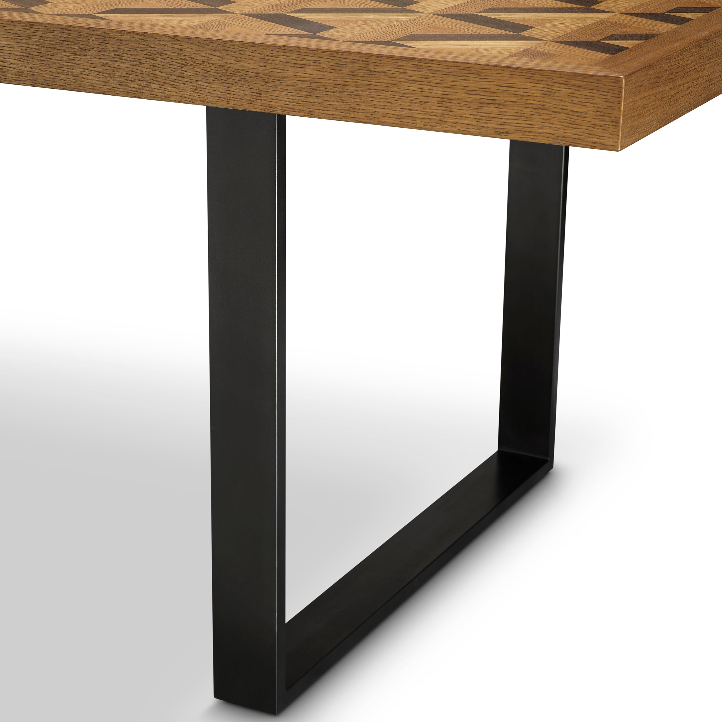 Table salle a manger design en oak veneer | Eichholtz Rubicon oak