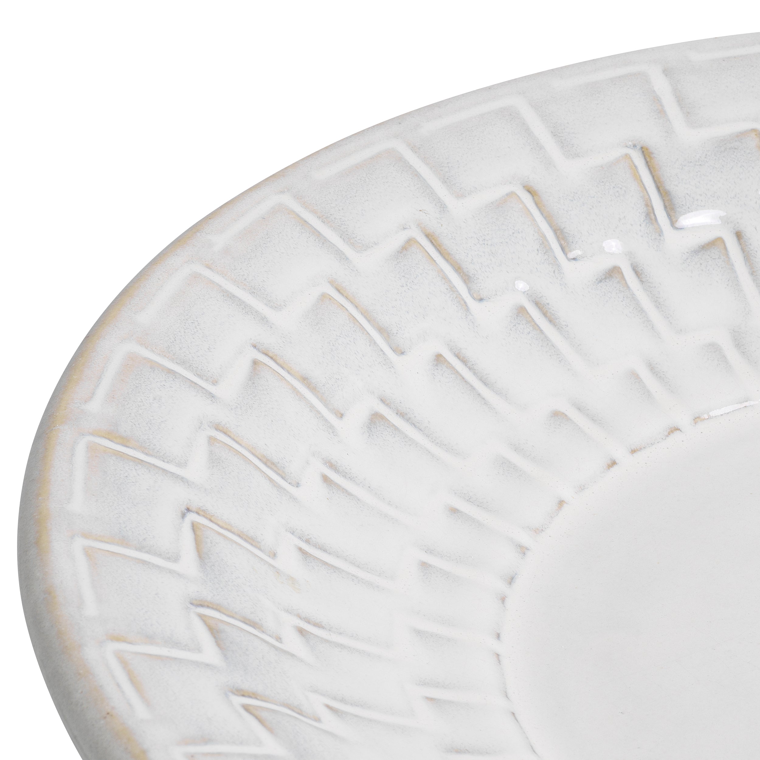 Coupe decorative luxe en off-blanc ceramic | Eichholtz Nuage off-white