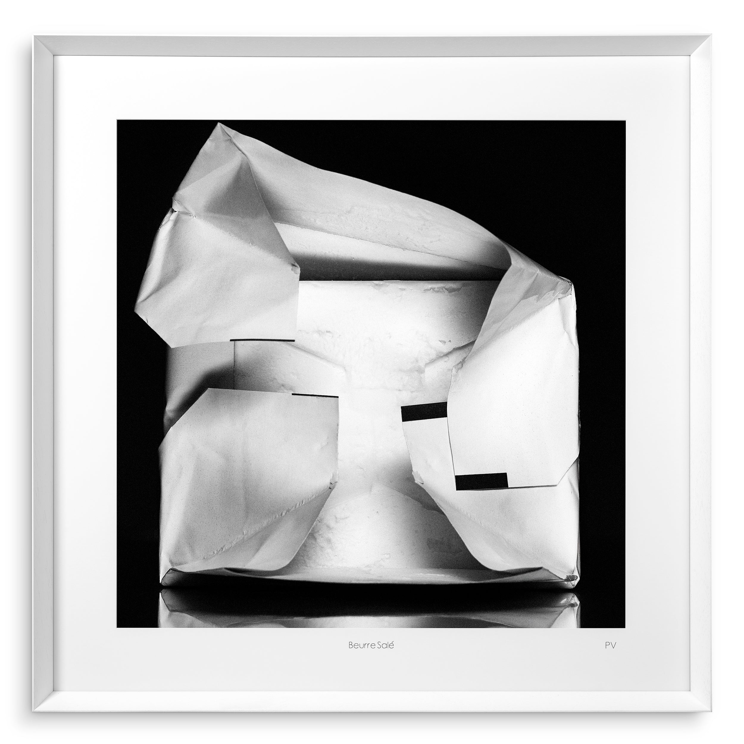 Decoration design en blanc wooden frame | Eichholtz Print Philippe