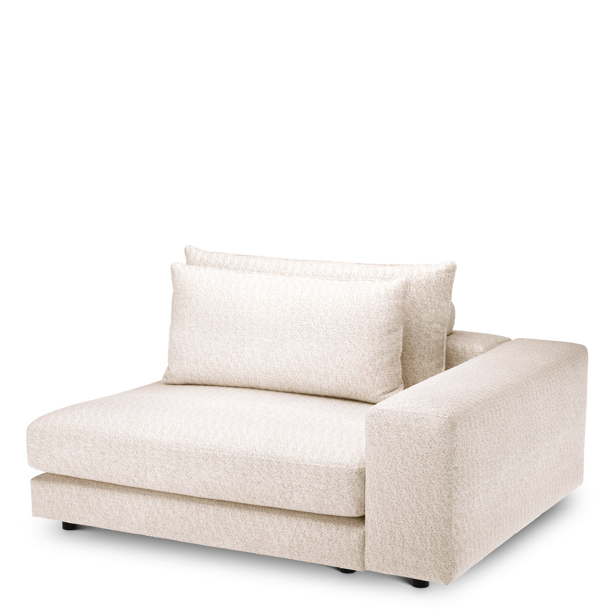 Canapé design haut de gamme en velora crème | Eichholtz Club velora