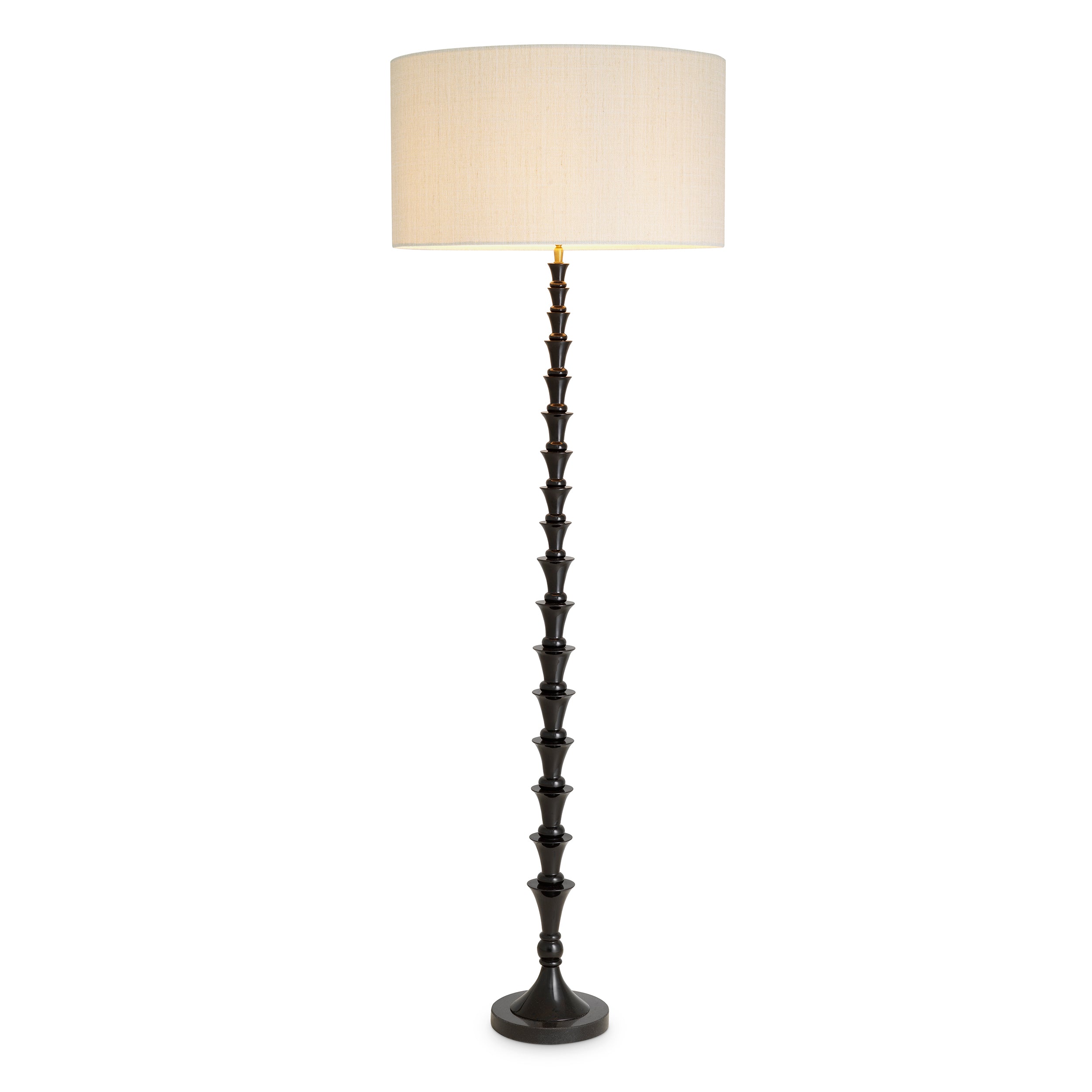 Lampadaire design en piano finition noire | Eichholtz Arabella piano