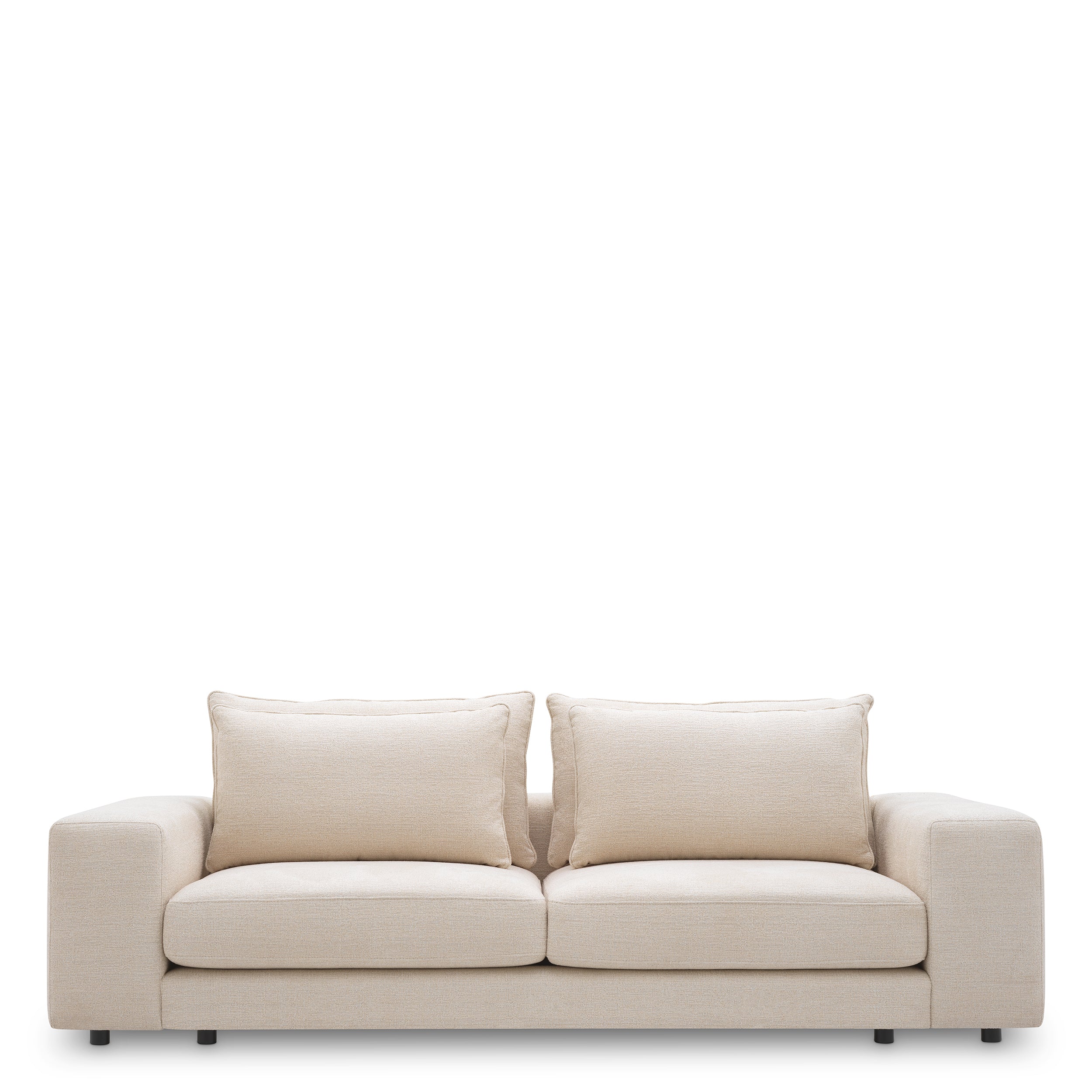 Canape design haut de gamme en nuoro beige | Eichholtz Club nuoro
