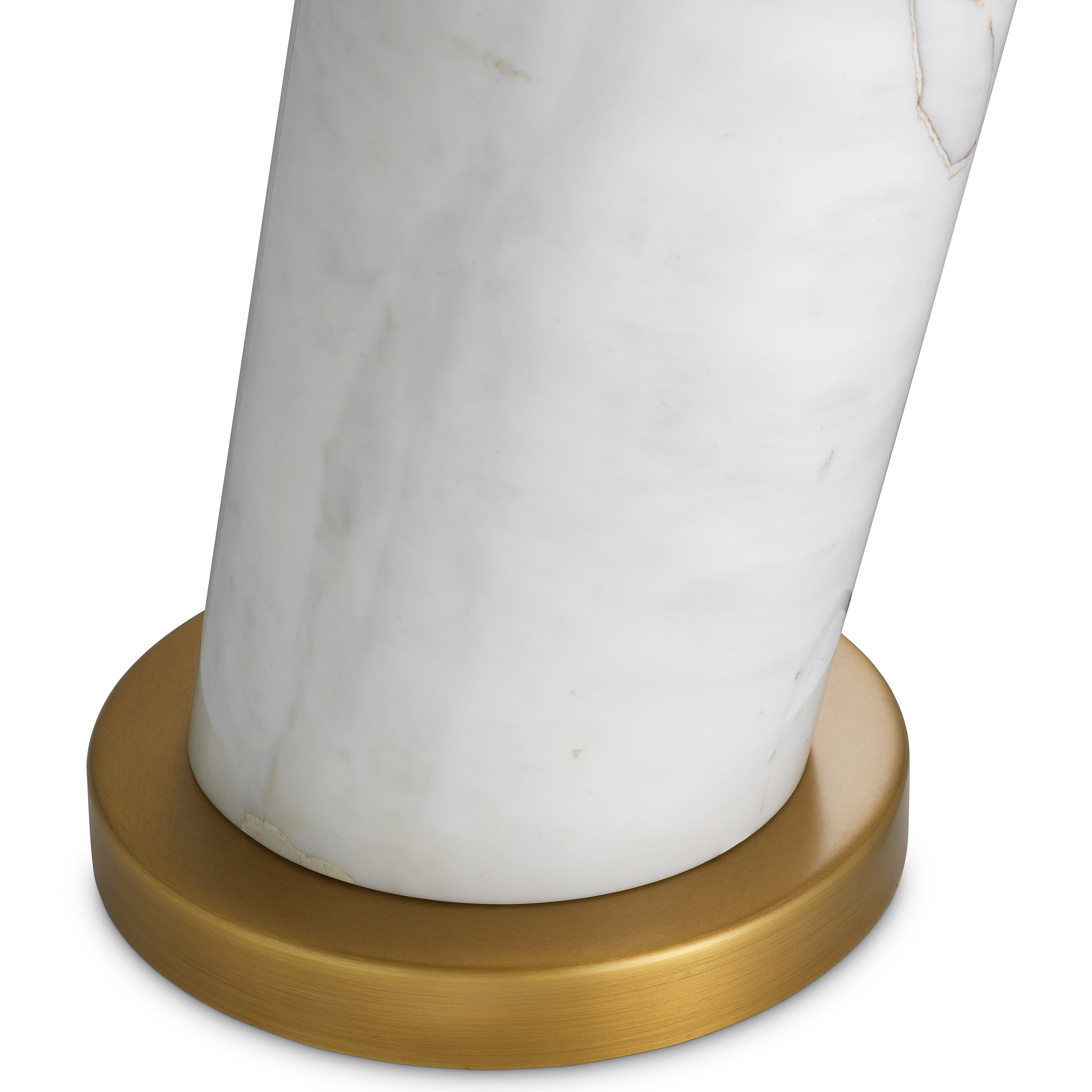 Lampe de table design en blanc marble | Eichholtz Daniel