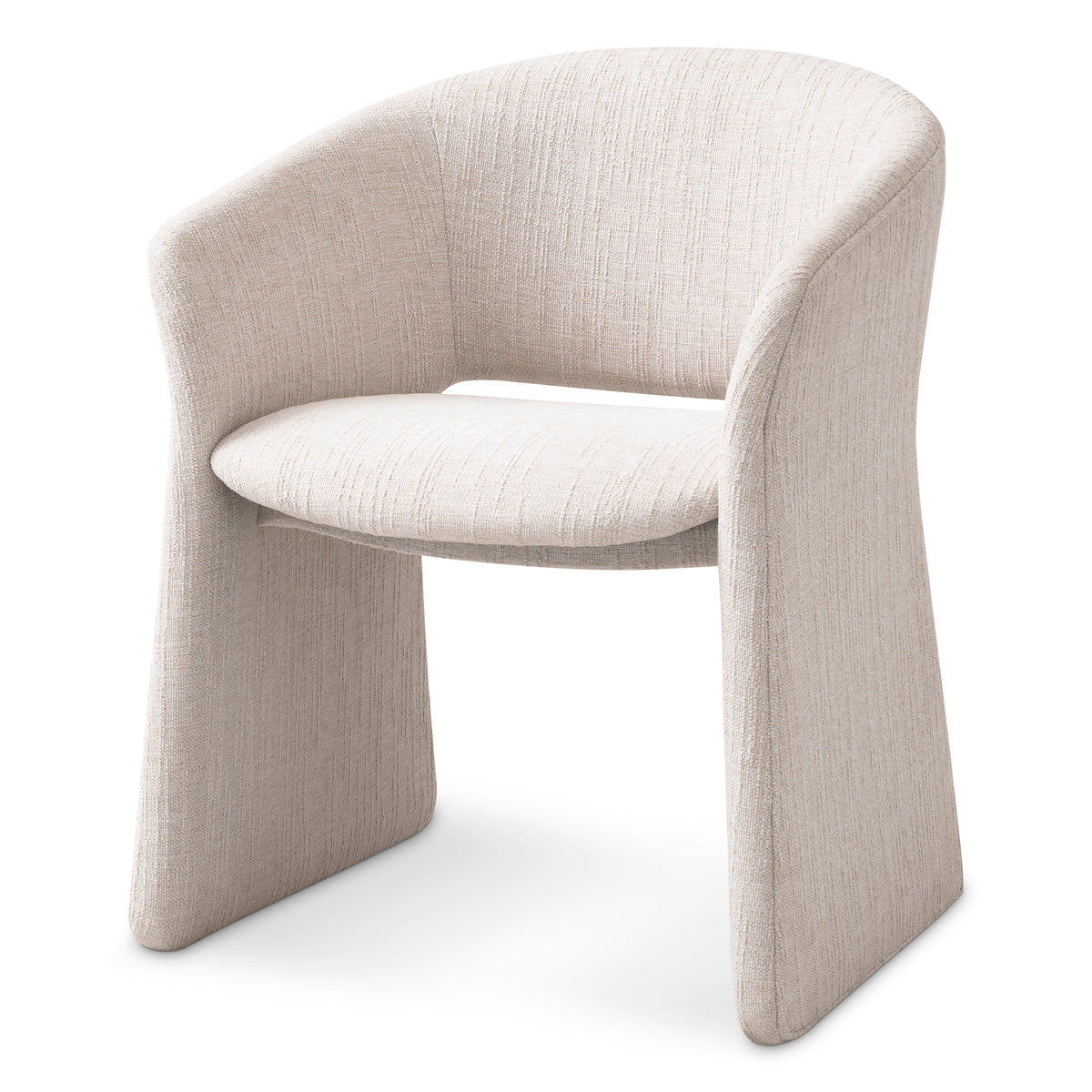 Chaise salle à manger design en alturo beige | Eichholtz Cedric alturo