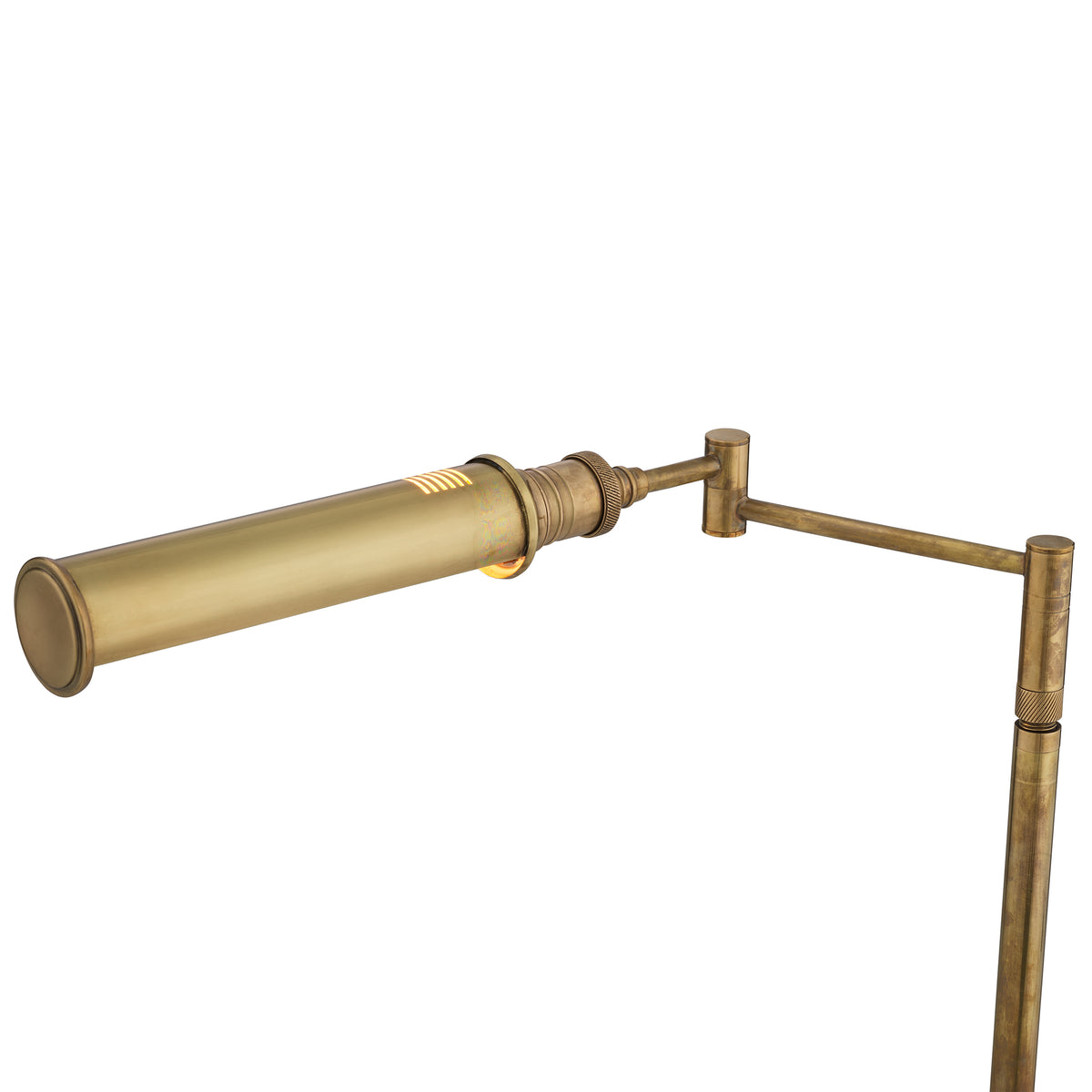Lampadaire design en finition laiton vintage | Eichholtz Kingston