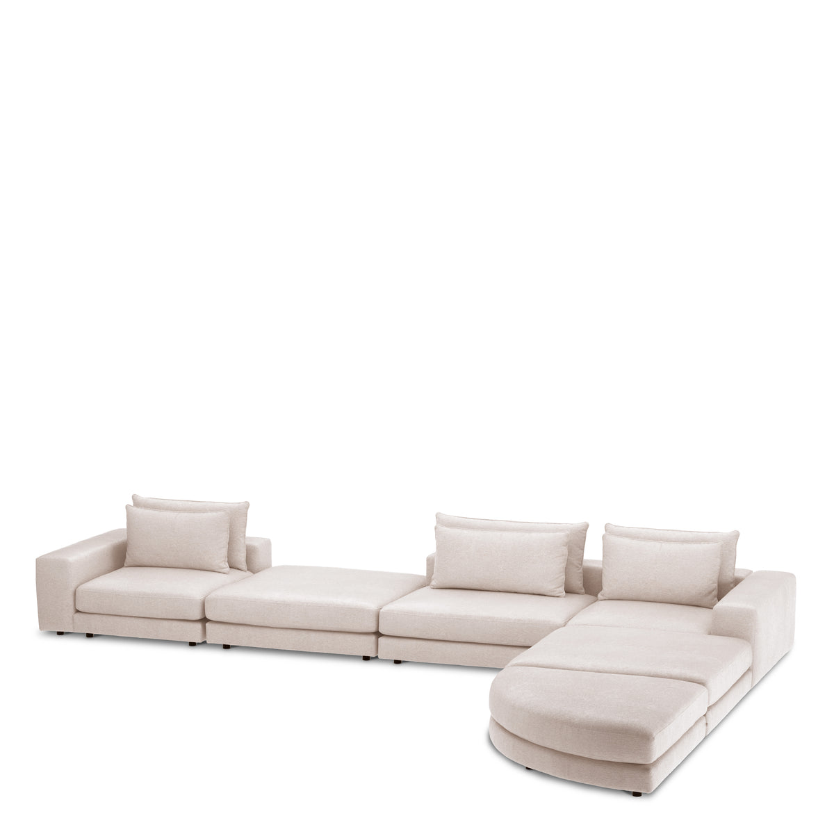 Canapé design haut de gamme en montier sable | Eichholtz Club