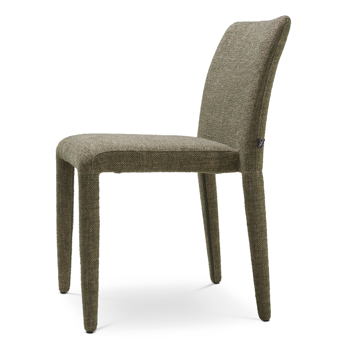 Chaise salle à manger design en renato vert | Eichholtz Leiza renato