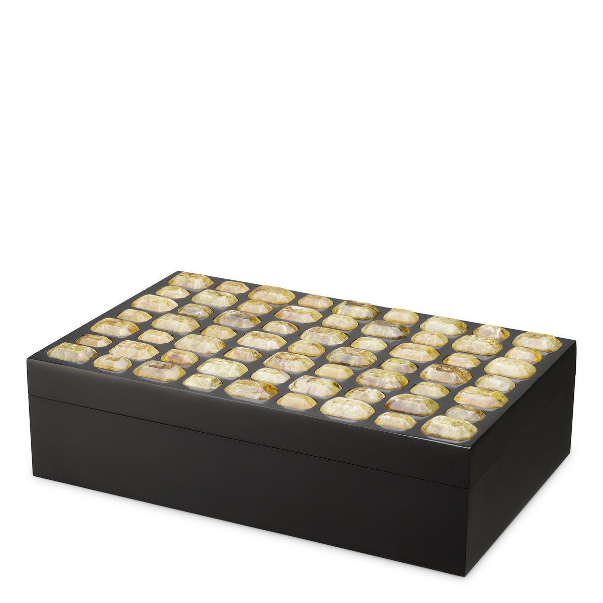 Boite decorative luxe en finition noire | Eichholtz Box Lucida