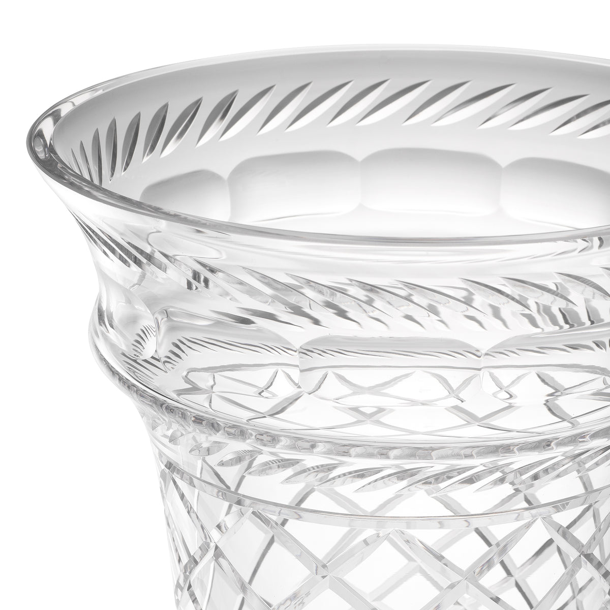 Vase décoratif luxe en clear glass | Eichholtz Gravon