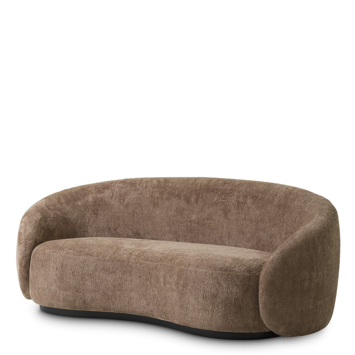 Canapé design haut de gamme en avelin marron | Eichholtz Amore avelin