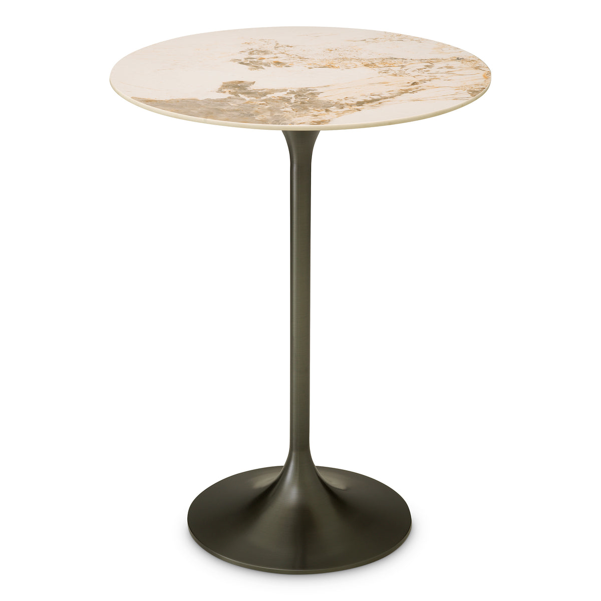 Table salle à manger design en finition bronze | Eichholtz Tazio
