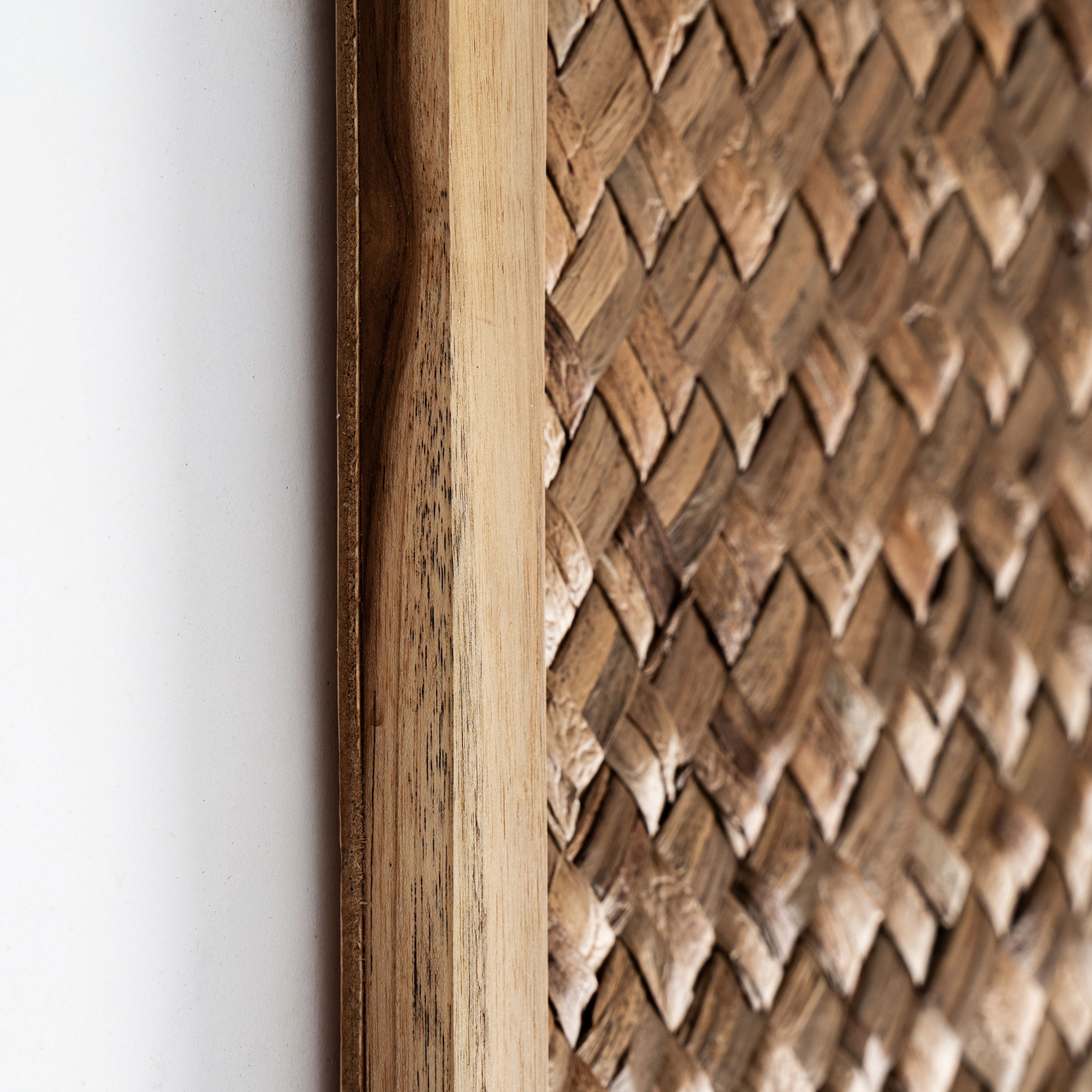 Panneau décoratif fibre naturelle marron | VICAL Mason | REMO-HOME, mobilier design et décoration d'intérieur
