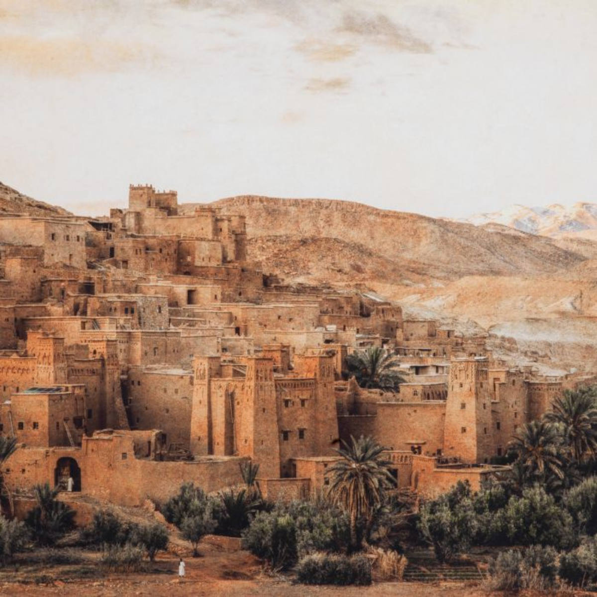 Photographie du ksar Ait Ben Haddou | Eichholtz Oasis | REMO-HOME, mobilier et décoration d'intérieur